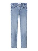 NAME IT skinny jeans voor meisjes van gerecycled katoen jeansblauw - thumbnail