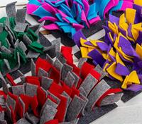 Bunny Nature snuffelmat vilt grijs / groen - thumbnail