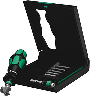 Wera 846/8 05104650001 Kegelverzinkboorset 8-delig 6.3 mm, 8.3 mm, 10.4 mm, 12.4 mm, 16.5 mm, 20.5 mm HSS 1/4 (6.3 mm) 1 set(s) Wera 846/8 05104650001 Kegelverzinkboorset 8-delig 6.3 mm, 8.3 mm, 10.4 mm, 12.4 mm, 16.5 mm, 20.5 mm HSS 1/4 (6.3 mm) 1 set(s)