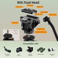 SIRUI Europe Sirui Sportich SP124 + B5X Carbon Tripod Werkhoogte: 13 - 153.5 cm - thumbnail