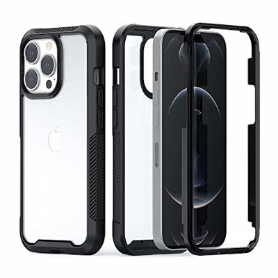 Casecentive Shockproof case iPhone 13 Pro Max clear