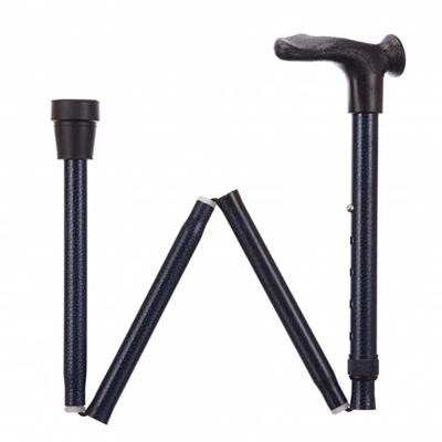 Opvouwbare wandelstok comfortgrip blue ice rechts 84-94 cm Opvouwbare wandelstok comfortgrip blue ice rechts 84-94 cm