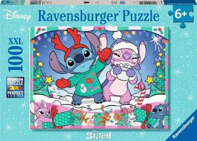 Ravensburger Stitch 4-in-1 puzzelset - 12 + 16 + 20 + 24 stukjes - thumbnail