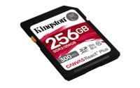 Kingston Canvas React Plus SD-kaart 256 GB Class 10 UHS-II - thumbnail