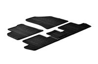 Rubbermatten passend voor Peugeot 3008/5008 2009- (T-Design 5-delig + montageclips) GL0154 - thumbnail