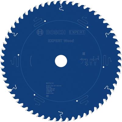 Bosch Accessoires EXPERT Wood Cirkelzaagblad | 254 x 2,6/1,8 x 25,4 mm | T60 - 2608902242