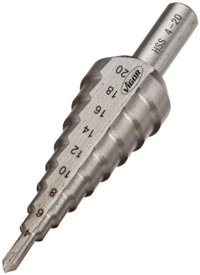Vigor V2395 HSS Getrapte boor 4 - 20 mm Gezamenlijke lengte 75 mm Cilinderschacht 1 stuk(s)