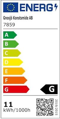 Konstsmide Foggia 7859-372 LED-buitenlamp (wand) Energielabel: G (A - G) LED LED vast ingebouwd 10 W Grijs, Wit