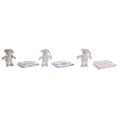Geschenkset voor baby's Home ESPRIT Blauw Beige Roze Polyester (3 Stuks) Geschenkset voor baby's Home ESPRIT Blauw Beige Roze Polyester (3 Stuks)