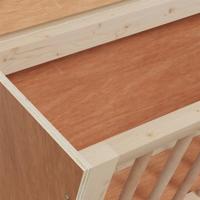 VidaXL Hooiruif voor konijnen 37x18,5x23 cm massief vurenhout - thumbnail