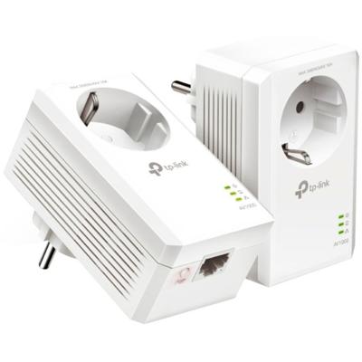 TP-Link TL-PA7017P KIT AV1000 Gigabit Passthrough Powerline Starterset Powerline Wit