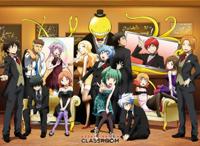 Poster Assassination Classroom - Elegant group 52x38cm - thumbnail