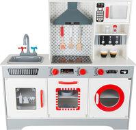 Small Foot - houten speelkeuken met wasmachine, 12dlg. - thumbnail