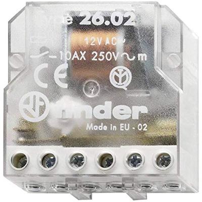 Finder 26.02.8.230.0000 Stroomstootschakelaar Inbouw 2x NO 230 V/AC 10 A 2500 VA 1 stuk(s)