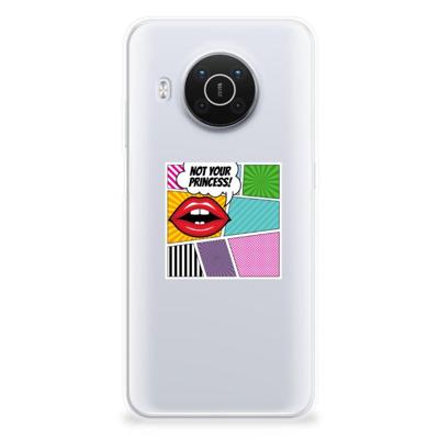 Nokia X10 | X20 | Sillicone Back Cover | Popart Princess Nokia X10 | X20 | Sillicone Back Cover | Popart Princess