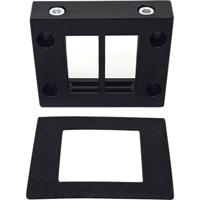 TRU COMPONENTS DVK 6/4 Kabelinvoeringsplaat Klem-Ø (max.): 16 mm Polyamide Zwart 1 stuk(s) - thumbnail