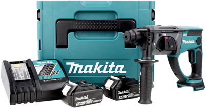 Makita dhr202rtj 18v accu combihamer | sds-plus | 5.0ah li-ion - dhr202rtj Makita dhr202rtj 18v accu combihamer | sds-plus | 5.0ah li-ion - dhr202rtj