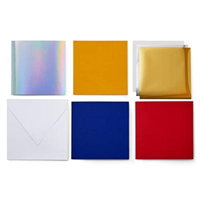 Cricut Insert Cards FOIL Celebration S40 Kaartenset Rood, Blauw Cricut Insert Cards FOIL Celebration S40 Kaartenset Rood, Blauw