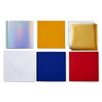 Cricut Insert Cards FOIL Celebration S40 Kaartenset Rood, Blauw - thumbnail