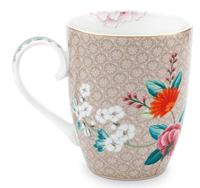 Pip Studio Blushing Birds Mok Groot Khaki - thumbnail