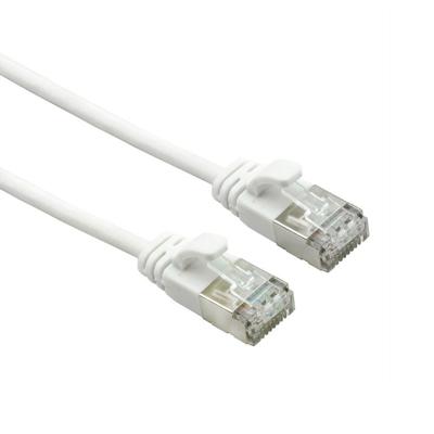 ROLINE U/FTP DataCenter Kabel Cat.7, LSOH, met RJ45 connectoren (500 MHz / Class EA), extra dun, wit, 2 m ROLINE U/FTP DataCenter Kabel Cat.7, LSOH, met RJ45 connectoren (500 MHz / Class EA), extra dun, wit, 2 m