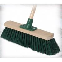 Pro garden straatbezem 30 x 120 cm met steel - thumbnail