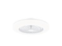 Philips LED Amigo Plafondventilator 20 W, 42 W (Ø x h) 490 mm x 137 mm Wit Met lamparmatuur, Dimbaar - thumbnail