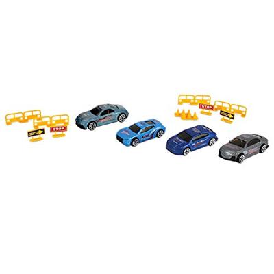 Online Retail Shop Vrachtauto silver wheels transporter met 4 auto&apos;s
