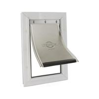 PetSafe aluminium deur nr. 640 L wit/transparant PetSafe Gebr. de Boon - Gebr de boon - thumbnail