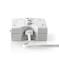 Nedis ASCR10020GY Analoge Audioswitch 2x 3,5 Mm Male 3x 3,5 Mm Female + 2,5 Mm Female Ivoor - thumbnail