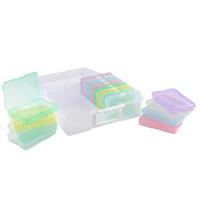 Vaessen Creative • opbergbox met 16 cassettes pastel - thumbnail