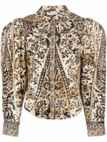 15 witte rozen met gipskruid - thumbnail