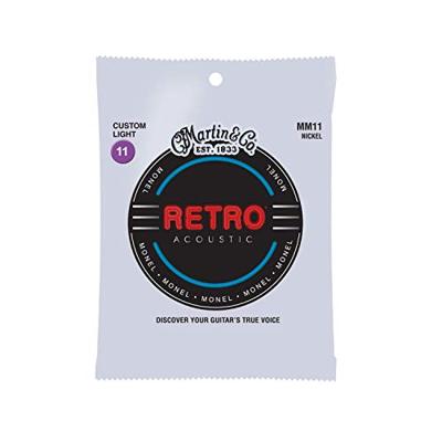 Martin Strings MM11 Retro Custom Light voor akoestische gitaar Martin Strings MM11 Retro Custom Light voor akoestische gitaar