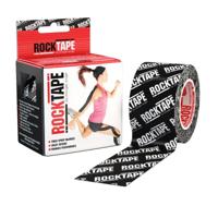 RockTape (5cm x 5m) zwart logo - thumbnail
