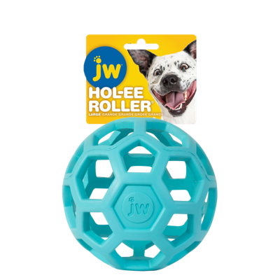 JW Hol-ee Roller Large Light Blue JW Hol-ee Roller Large Light Blue