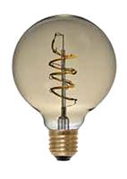 LED Globelamp 4W 140 lumen 2200K E27 dimbaar Globe 95 - thumbnail