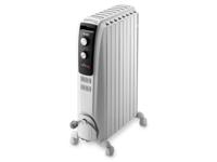Delonghi TRD40820 Dragon 4 Oliegevulde Radiator Wit/Zwart - thumbnail