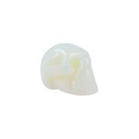 Kristallen Schedel Opaliet (40 mm) - thumbnail