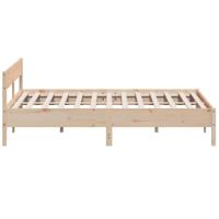 Bedframe zonder matras massief grenenhout 180x200 cm - thumbnail