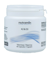 Nutramin Vitamine K2 & D3 Capsules - thumbnail