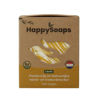 Happysoaps Hand & voetcreme bar soft argan 40 Gram - thumbnail