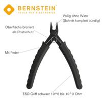 Bernstein Tools for Electronics 3-0645-ESD Strip-zijsnijtang - thumbnail