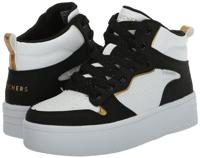 Skechers Court High - Shine Kicks 310192L/WBK Wit / Roze-28 maat 28 - thumbnail