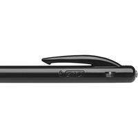 50x Bic M10 balpen zwart medium - thumbnail