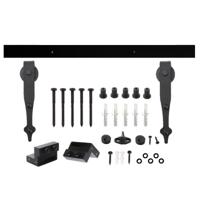 Intersteel Schuifdeursysteem Classic - mat zwart - thumbnail