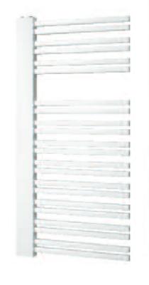Handdoekradiator Franto Dastro 1210 x 600 mm Zilver metallic