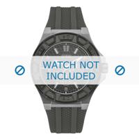 Horlogeband Guess W0674G8 Rubber Grijs 19mm - thumbnail