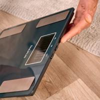 Digitale Personenweegschaal Taurus INCEPTION PERFE Blauw Groen Gehard glas 180 kg - thumbnail