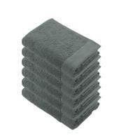 Walra Remade Cotton Handdoek 60 x 110 cm 550 gram Donker Groen - 6 stuks - thumbnail