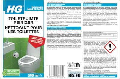 HG Toiletruimte reiniger 500ml